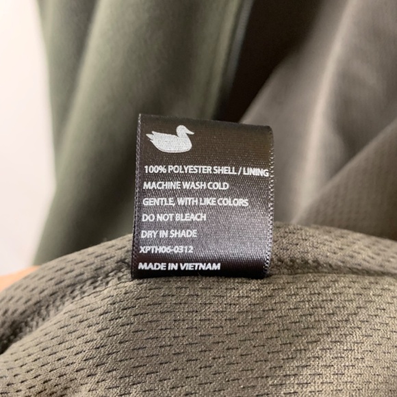 Men’s Southern Marsh FieldTec, green/black fleece zip up vest Hunting/Hiking - Picture 7 of 9